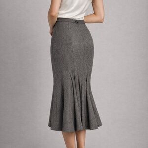 Marc Jacobs Elegant Gray A-Line Skirt